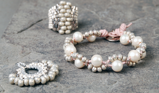 Baroque beads in projects